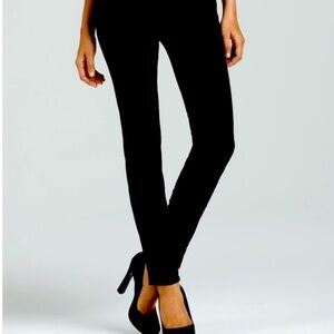 J Brand Jet Black Skinny Pants